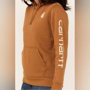 Carhartt Clarksburg Graphic Sleeve Logo Hoodie Size XL MSRP $59.99